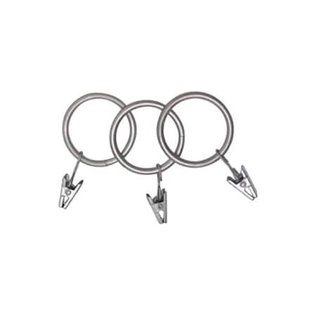 Kd KN85203 Curtain Ring Clips Pewter KD2515863